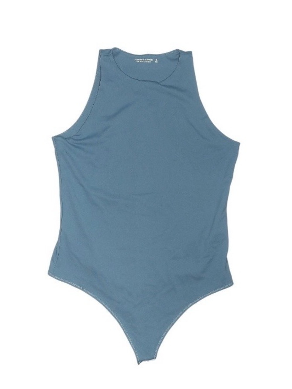 Abercrombie & Fitch Slate Blue Racerback Bodysuit